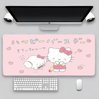 Bonjour tapis de souris impression forme spéciale tapis de souris Sublimation dessin animé tapis de bureau filles mignonnes 90x40cm
