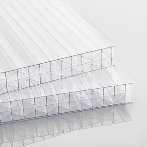 Poly Carbonate Roof Frosted Polycarbonate Sheet Twin Wall hollow Polycarbonate Sheet Roof Sheets For Greenhouse