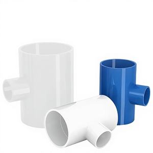 <span class=keywords><strong>PVC</strong></span>メトリック縮小ティーコネクター給水パイプ継手20 25 32 40 50 63 75 90六角頭 - Product Image 4