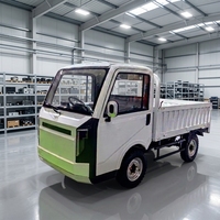 Pick-up électrique sur mesure fabriqué en usine, longue portée, quatre roues motrices, cabine fermée, pick-up électrique 2 places pour livraison urbaine