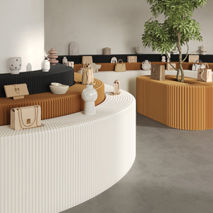 Gấp giấy di động Vòng hiển thị chia kệ cho đám cưới triển lãm và cửa hàng Boutique có tính năng cho Showcase - Product Image 2