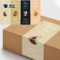 Autocollants adhésifs rectangulaires avec logo personnalisé, sceaux en papier rose de qualité supérieure pour l'emballage de cadeaux, étiquettes d'expédition de haute qualité