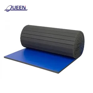 Tapete de espuma XPE para tatami, tapete liso flexível para artes marciais, 10'*10' para luta, judô, MMA, academia, flexibilisador, à prova d'água