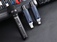 Mikrofon Nirkabel MAONO 5.8G Hz XLR Speaker Pemancar Audio untuk Rekaman Instrumen Musik Mikrofon Nirkabel