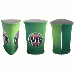 Custom Designs Trade Show Display Table Pop up Counter <b>Foldable</b> Trade Show Counter <b>Desk</b> Pop up Booth Table Optional LED Light - Product Image 5