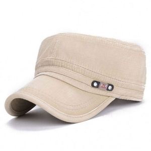 Wholesale Korean Fashion Men Captain Hat Plain New Sun Visor <b>Old</b> Wash Flat Captain Hats - Product Image 6