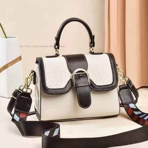 High Quality Pu Leather Women Handbags Trendy Fashion Latest Luxury Designer Tote Bags Women's Shoulder Bags - Product Image 5