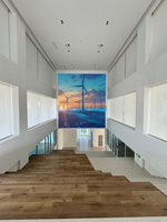 Écran LED intérieur personnalisé P1.86, panneau d'affichage LED modulaire couleur, taux de rafraîchissement élevé, mur vidéo, signalétique pour magasin de détail