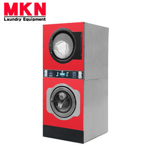 เครื่องซักผ้าและอบผ้าอัตโนมัติแบบหยอดเหรียญ ยี่ห้อ Speed Queen รุ่นขายดีที่สุด ใช้ไฟฟ้า แก๊ส และไอน้ำ สำหรับธุรกิจซักรีด - Product Image 1