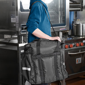 ठोस रंग बैग आउटडोर पिकनिक बैग पोर्टेबल इन्सुलेशन बैग दोपहर के भोजन के बैग डबल अछूता वितरण कूलर ढोना दोपहर के भोजन के बॉक्स - Product Image 6