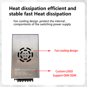 <span class=keywords><strong>24V</strong></span> DC 25A 600Wスイッチング電源LED産業用シングル出力3A ~ 6A電流出力600W - Product Image 2