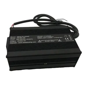 54.6v 58.8v 48v鉛蓄電池充電器240w 58.4v 5アンペアリチウムlifep04リフト用充電器