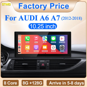 Autoradio STWEI 10,25 pouces adapté à Audi A6 C7 A7 2012-2018, CarPlay sans fil, écran de navigation automobile - Product Image 2