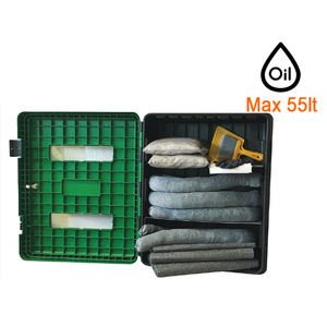 Armoire murale en polypropylène Carvel 616x270x735mm avec matériau absorbant universel, 55lt - Product Image 6