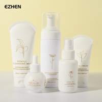 Solution complète pour l'emballage personnalisé de votre marque : Contenant pour nettoyant visage en PET, Tube pour soins de la peau, Flacon compte-gouttes/brume en verre, Flacon cosmétique en plastique