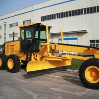 Motoniveladora con Ancho de Cuchilla de 4270 mm y Motor EC SG21-C3 SG21-C6 AWD de 17 Toneladas, Cabina con Aire Acondicionado, Luces LED, Múltiples Cuchillas para Todos los Proyectos