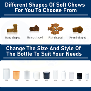 Integratore personalizzato per cani da compagnia microelemento colostro curcumina antiossidanti prurito supporto immunitario per la pelle Private Label vitamine per cani - Product Image 3