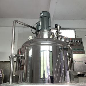 Ligne de production de machines pour la fabrication de dentifrice en usine, homogénéisateur automatique sous vide, mélangeur émulsifiant, savon cosmétique SUS304 - Product Image 5