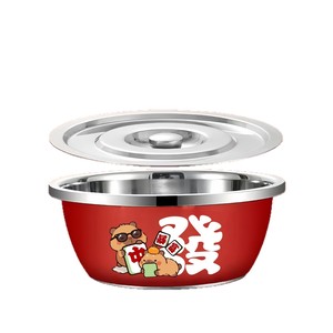 Tazón de Acero Inoxidable Xinrong, Grado Alimenticio, Pulido, Fácil de Limpiar, para Uso en la Cocina - Product Image 3