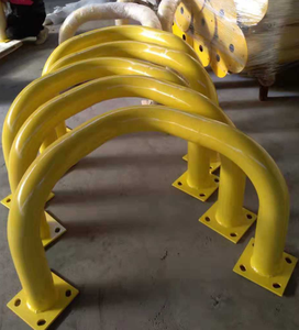 <span class=keywords><strong>90</strong></span> מגן מרפק משולש, פלדה, 4 1/2 "od, 30" אורך, 36 "גובה - Product Image 5