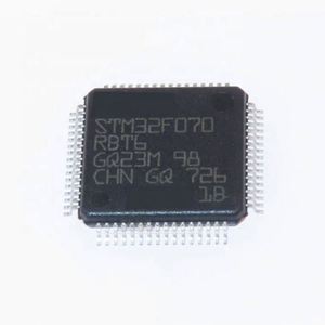 Circuito integrado STM32 STM32F070 original, nuevo, memoria flash, microcontrolador de 32 bits STM32F070RBT6 - Product Image 1