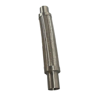 Tuyau métallique tressé en acier inoxydable - Fabrication directe personnalisable pour les conduites industrielles