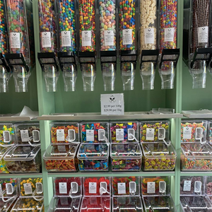 Система для демонстрации конфет на развес - акриловые контейнеры с крышками - Product Image 5