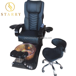Fabrik schwarz Liege <span class=keywords><strong>massage</strong></span> Maniküre Fuß Spa Luxus Pediküre Stühle zum Verkauf - Product Image 4