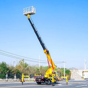 Plataforma de Trabajo Aérea de 30m de Fábrica Original, Camión Foton con Pluma de 6 Secciones, Vehículo para Operaciones en Altura - Product Image 5