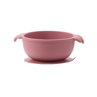 Bol d'alimentation pour bébé en silicone de qualité alimentaire, anti-chute, pour usage domestique, ensemble d'alimentation pour bébé en silicone