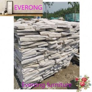 Chine Pas Cher Extérieur Revêtement Mural en Ciment <span class=keywords><strong>Pierre</strong></span> Lâche Grès Blanc Forme Irrégulière <span class=keywords><strong>Prix</strong></span> Par <span class=keywords><strong>M2</strong></span> - Product Image 6