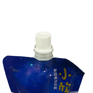 Bolsa con Boquilla de 100g/250g, Material PE de Grado Alimenticio, para Gelatina, Jugo, Mermelada, Café, Líquidos, con Boquilla Central para Niños - Product Image 2