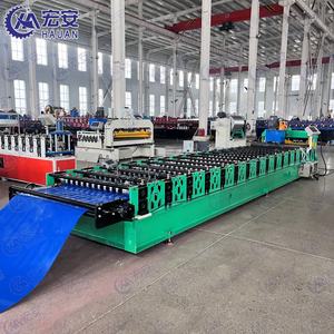 Machine à fabriquer des tuiles métalliques, machine à former des tôles de toiture, machine à former des panneaux de toiture, machine à fabriquer des tuiles en acier coloré - Product Image 6