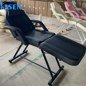 Table de soin esthétique pliable et portable KISEN, best-seller, pour les soins des cils, spa, manucure, massage, tatouage, usage en salon - Product Image 1