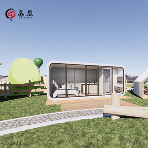 Offre Spéciale 12 <span class=keywords><strong>pieds</strong></span> 20 <span class=keywords><strong>pieds</strong></span> 40 <span class=keywords><strong>pieds</strong></span> bureau Pod avec meubles petite maison de luxe apple Container House - Product Image 2