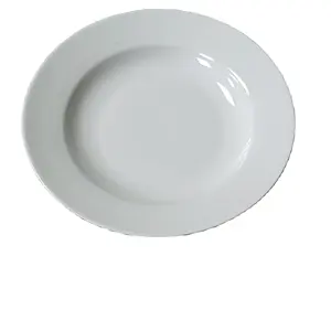 Stock porcelaine 8 "bols à soupe, assiettes profondes, assiettes à soupe assiettes en céramique assiettes en porcelaine