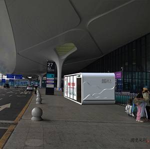 Venta directa de fábrica, quioscos de ventas públicas estables, seguros y duraderos para recintos peatonales - Product Image 4