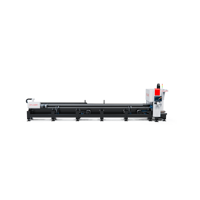 Máquina de Corte de Tubos CNC Serie D de DPLASER, Totalmente Automática, con Cilindro de Recorrido Excedente para el Procesamiento de Tuberías Metálicas sin Rebabas