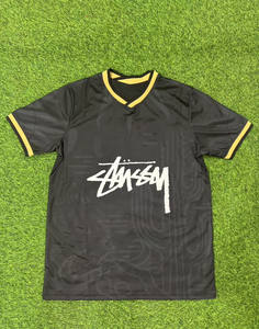 2022 sezon Trendy stil tay sürüm futbol tişörtü özelleştirilmiş adı logosu yüksek kaliteli kulüp futbol forması - Product Image 1