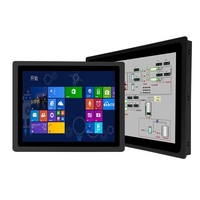 Panel de Control Industrial, PC Todo en Uno, Estación de Trabajo de Producción Totalmente Cerrada, Pantalla Táctil Capacitiva de 10 Puntos, Windows