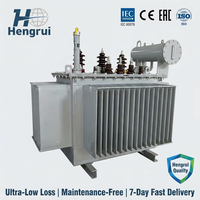 Transformateur immergé dans l'huile monté sur poteau 250 kVA 6,3 kV monophasé type isolation pour système de panneau de réseau électrique rural
