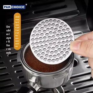 Filtre d'écran de rondelle d'acier inoxydable d'accessoires de poignée de Machine à <span class=keywords><strong>café</strong></span> italienne de 58mm pour le filet de Distribution d'eau secondaire - Product Image 5
