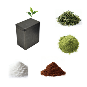 Bán buôn tùy biến <span class=keywords><strong>Retro</strong></span> cấp thực phẩm kim loại vuông hộp thiếc tinplate đồ ăn nhẹ trà cà phê đậu sô cô la Quà Tặng container - Product Image 2