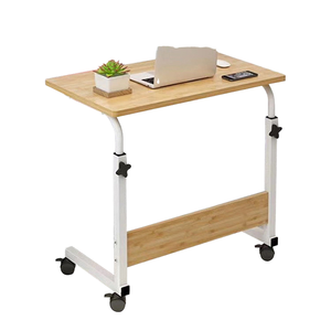 Aggiornamento scrivania studio in legno pieghevole studente scrivania con ruote nuovo migliorato nuovo aggiornamento tavolo pieghevole - Product Image 4