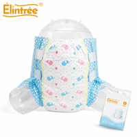 Premium Niedliche Elefanten-Bedruckte ABDL Erwachsenen-Höschenwindeln Einweg-Erwachsenenwindeln OEM Angepasstes Design