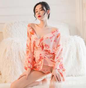 Kimono Ecowalson para <span class=keywords><strong>mujer</strong></span>, cárdigan, ropa japonesa, camisa <span class=keywords><strong>Haori</strong></span> Obi Yukata, Kimono de verano de playa para <span class=keywords><strong>mujer</strong></span>, camisa de Cosplay para <span class=keywords><strong>mujer</strong></span> - Product Image 6