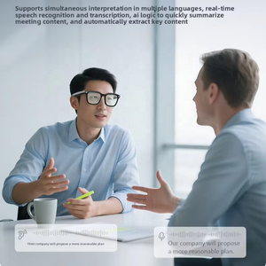 Kính thông minh với trợ lý giọng nói chatgpt Dịch Thuật thời gian thực cho các cuộc họp và du lịch kinh doanh - Product Image 2