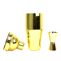 Excellent Cocktail Metal Shaker 25Oz Martini Drink Stainless Steel Black Cocktail Shaker