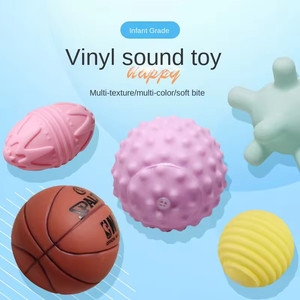 Palla Giocattolo Ecologica per Cani di Piccola e Media Taglia, Vendita all'Ingrosso, Palla Giocattolo in Materiale Vinilico Simulato - Product Image 3
