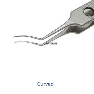 Fórceps de capsulorrexis Fórceps oftálmicos Titanio Arcuate Dihedral Eye Instrumentos quirúrgicos Acero inoxidable - Product Image 6